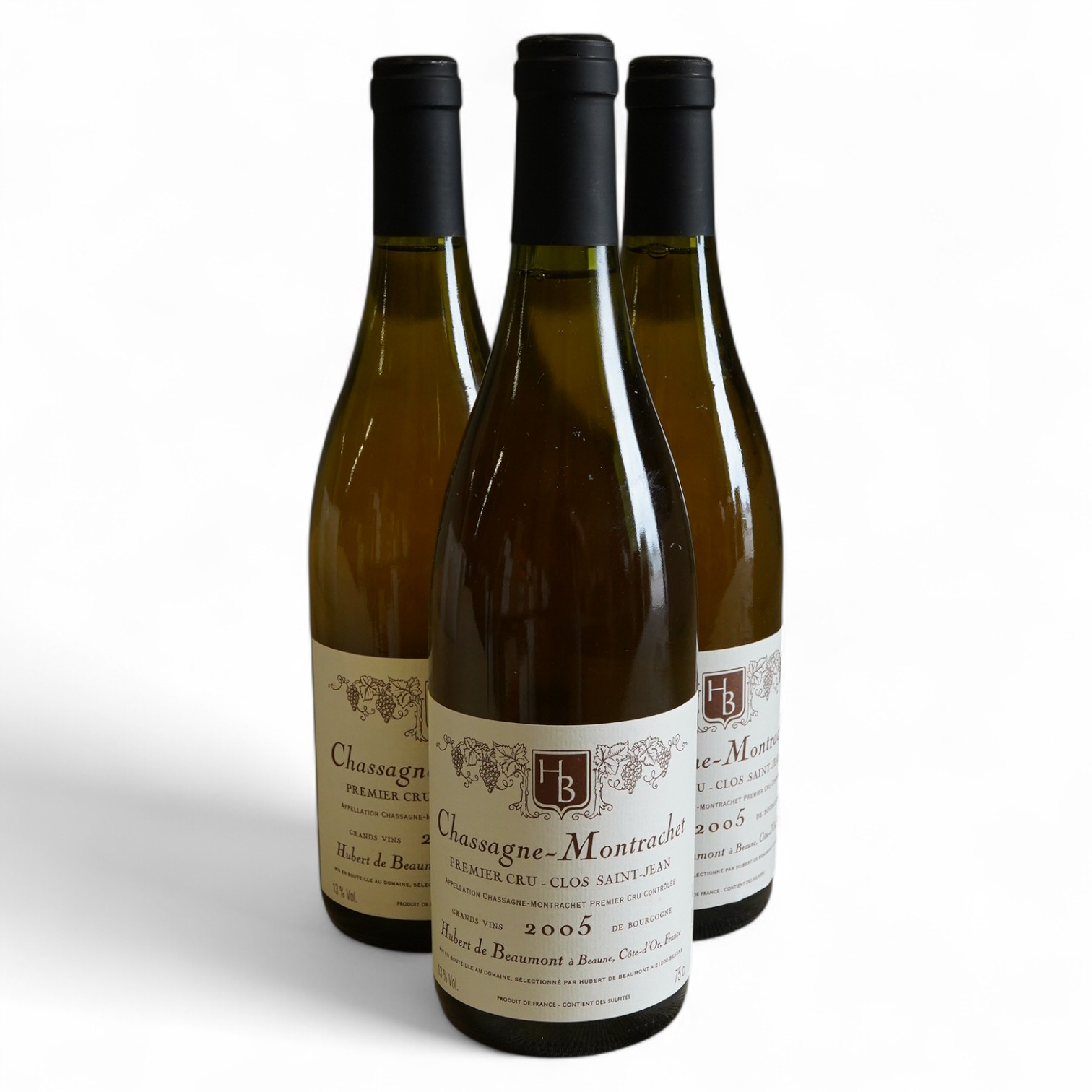 Domaine Hubert de Beaumont, Chassagne-Montrachet Premier Cru, Clos Saint-Jean, 2005